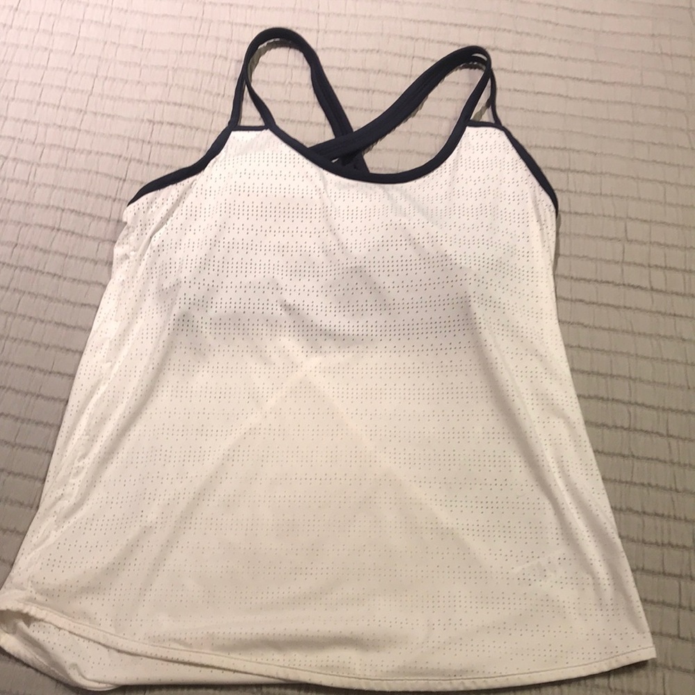 Athleta tank with built in sports bra.